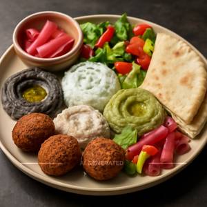 Arabic Mezze Platter