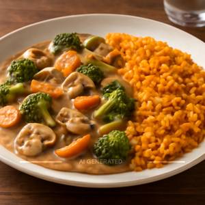 Veggie Stroganoff