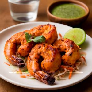 Prawns tikka