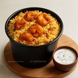 Rbb Prawns Biryani [Duo Bucket]