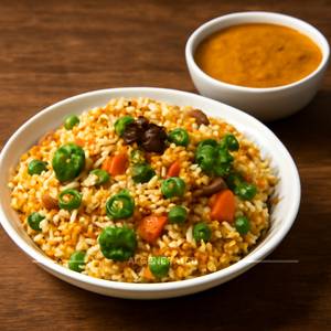 Veg Biryani With Gravy