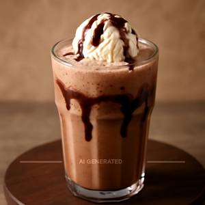 Chocolate Cold Coffee With Ice Cream