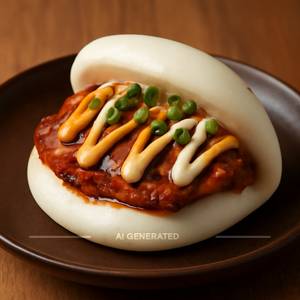Korean Chicken Bao