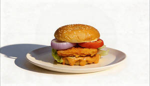 Spicy Paneer Burger