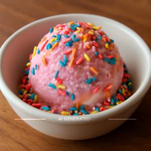 Strawberry scoop