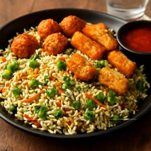 Veg Triple Fried Rice
