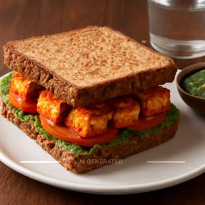 Paneer Tikka Sandwich Multigrain Bread