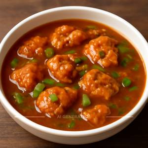 Chicken Manchurian Semi Gravy