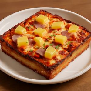 Hawaiian Detroit Pizza