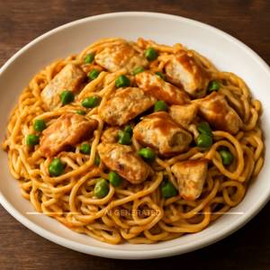 Chicken noodles