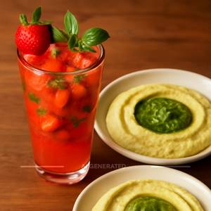 Strawberry Basil Cooler
