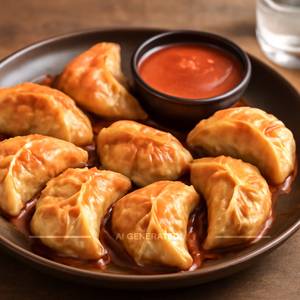 Peri Peri Veg Momos