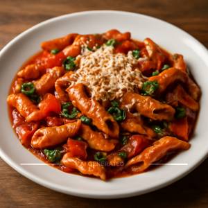 Veg Pasta In Red Sauce