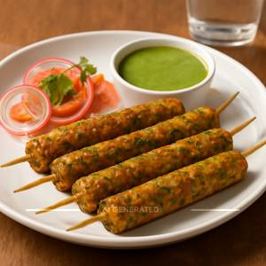 Vegetable Seekh Kabab