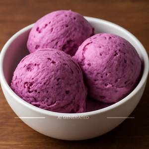 Black Current Ice Cream ( Single Scoop )