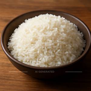 Steamed rice