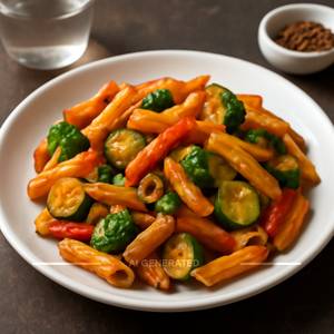 Penne pasta veg