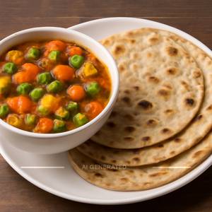 Mix Veg Roti Meal