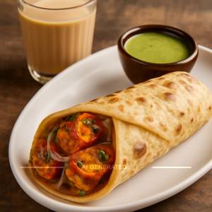 Panner Tikka Roll