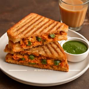 Tandoori Grilled Sandwich