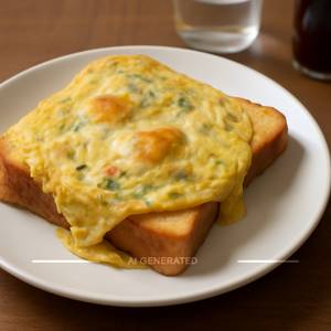 Bread omlete