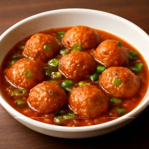 Chicken Balls In Hot Garlic Sauce