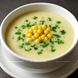 Sweet corn soup [veg]