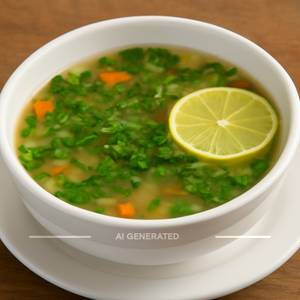 Lemon Coriander Soup Veg