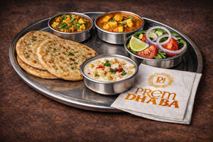 Atta Paratha Thali