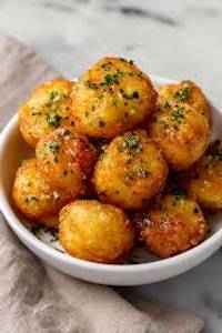 Garlic Potato Pops