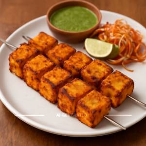 Paneer seekh kabab