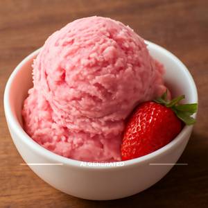 STRAWBERY ICE CREAM