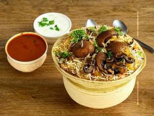 Mushroom Biryani
