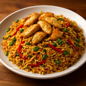 Chicken Singapore Rice