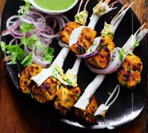 Chicken Malai Kalmi Kebab                                                              
