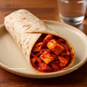 Paneer Hot And Spicy Shawarma