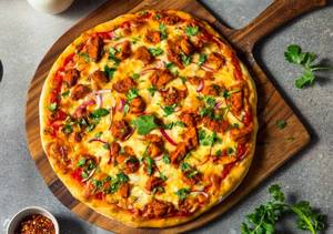 Chicken Overloaded Pizza [7 Inches]