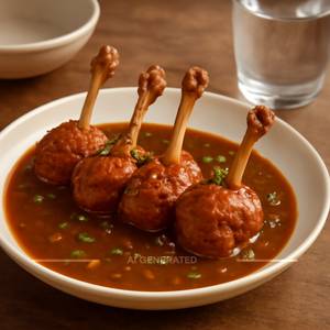 Chicken Lollipop with Gravy