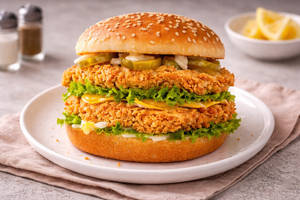 Chicken Tower Burger