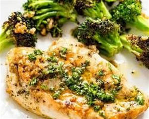 Grilled Chicken & Broccoli