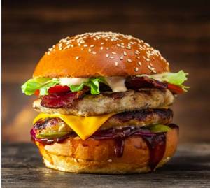 Smoky Grilled Chicken Burger