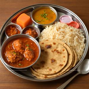 Chicken Masala Thali