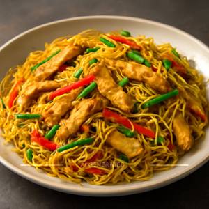 Chicken Singapore Noodles
