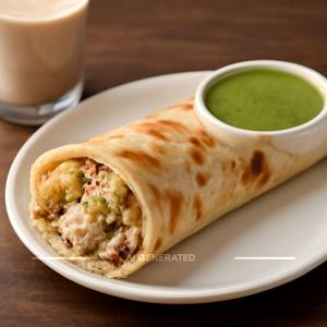Chicken malai roll