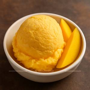 Mango Ice cream (2 Scoops)