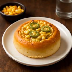 Cheese Corn Jalapeno Pizza Roll