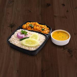 Bengali Style Rice Dal Sabji Combo