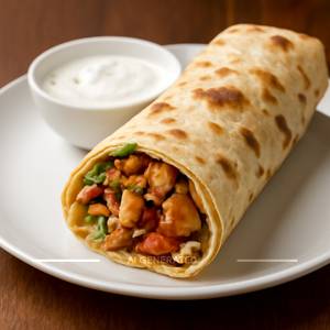 Chicken Rumali Shawarma