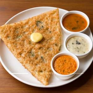 Butter Rava Onion Dosa