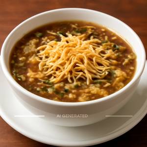 Egg Manchow Soup